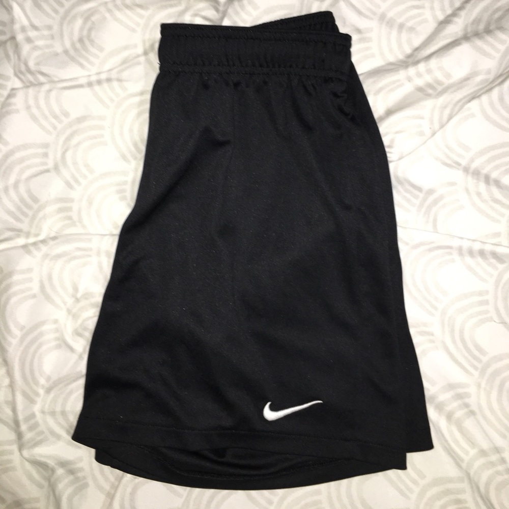 Black NIKE soccer shorts